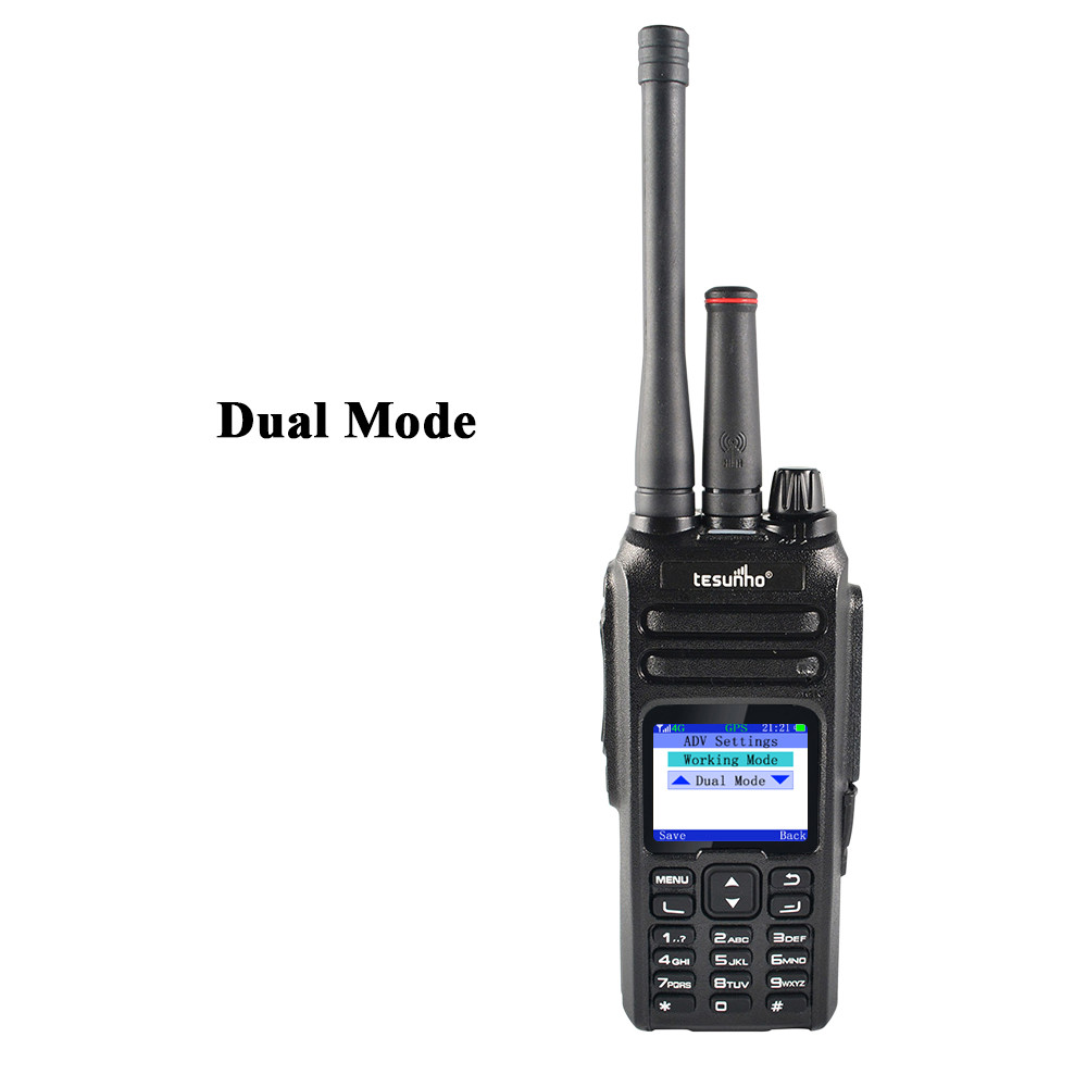 Network Analog Dual Mode PoC PTT Radio TH-680